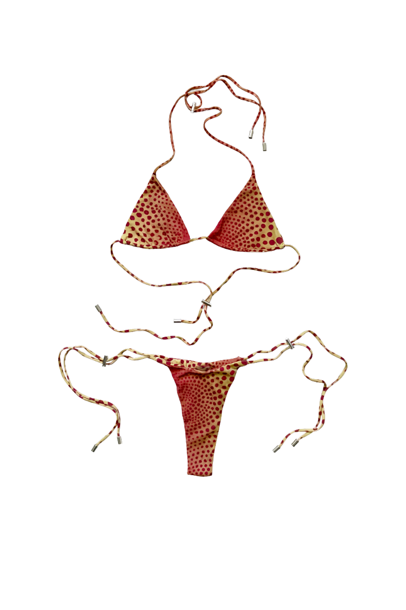 Oophaga pumilio Toggle Nylon Spandex Bikini